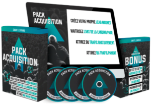 Présente le pack dédié à l'’acquisition tunnel de vente pack acquisition Smart Learning APC